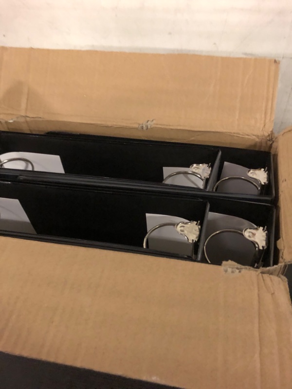 Photo 1 of 3 Ring Binder 2 Inch, ViVin Sturdy 2"-Round Ring Binder with 2 Interior Pockets, Clear View Cover, PVC-Free, Fits 400 Sheets of 8.5'' x 11'' Paper, Office Home School (6 Pack, Black)