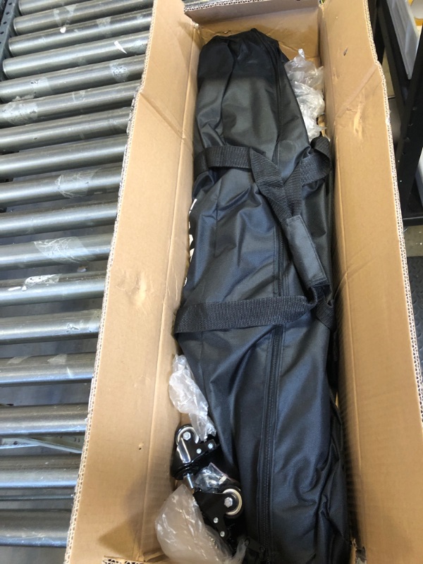 Photo 1 of EMART Backdrop Stand with Wheels - 10x7.5ft(WxH) - Moveable Banner Backdrop Holder, Photo Back Drop Adjustable Stand for Parties Decoration, Photography Sturdy Background Frame for Photoshoot