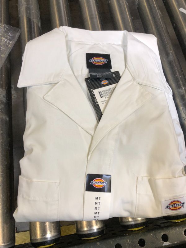 Photo 2 of Dickies Men's Short Sleeve Coveralls - White Size M (33999)