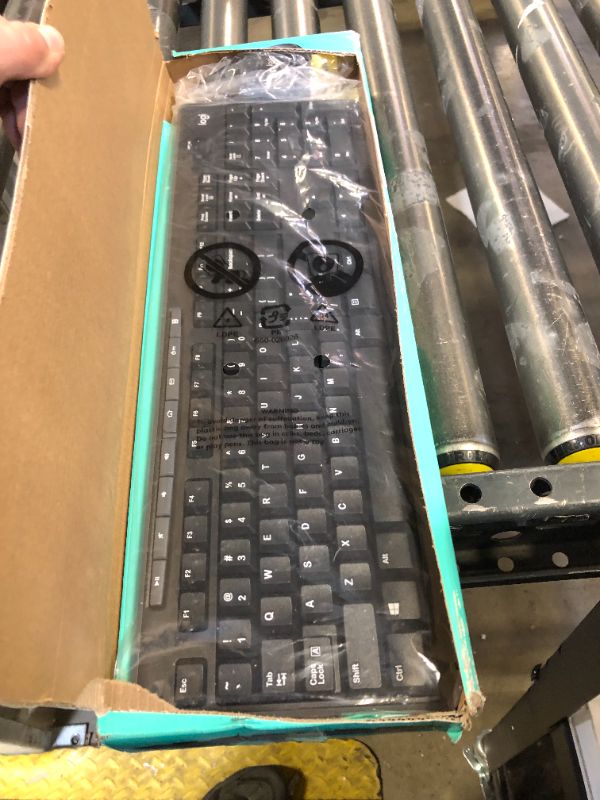 Photo 1 of Logitech MK270 Wireless Keyboard And Mouse Combo For Windows, 2.4 GHz Wireless, Compact Mouse, 8 Multimedia And Shortcut Keys, For PC, Laptop - Black Black 1 Pack