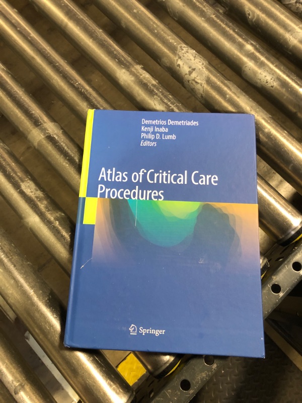 Photo 1 of Atlas of Critical Care Procedures 