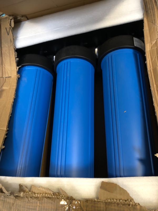 Photo 1 of Waterdrop 3-Stage Whole House Water Filter System | Reduce Iron & Manganese
