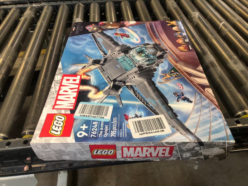 Photo 3 of LEGO Marvel The Avengers Quinjet 76248, Spaceship Building Toy Set with Thor, Iron Man, Black Widow, Loki and Captain America Minifigures, Infinity Saga Multi-color