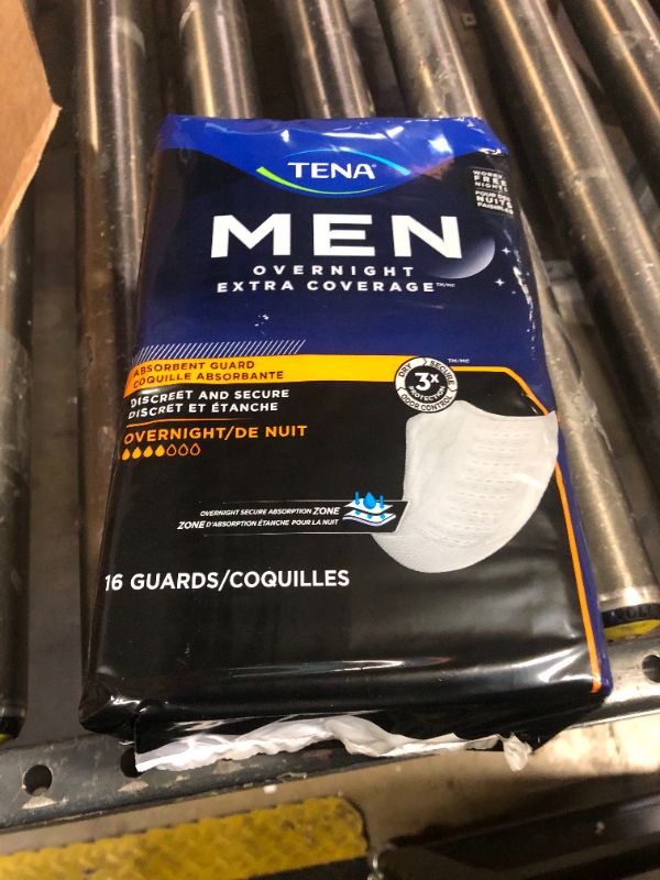 Photo 2 of TENA MEN Super Absorbent Guard Bladder Control Pads 16pk NEW
