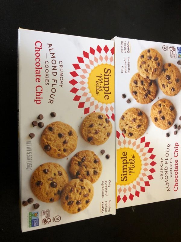 Photo 2 of 2pack exp date 10/2024-- imple Mills Cookies - Crunchy Chocolate Chip -  