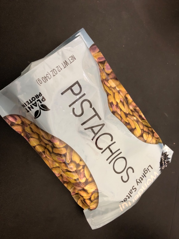 Photo 2 of exp date 10/2024---Wonderful Pistachios No Shells, Lightly Salted Nuts, 12 Ounce Resealable Bag, Protein Snacks, Gluten Free, Healthy Snack Lightly Salted 12 Ounce (Pack of 1)