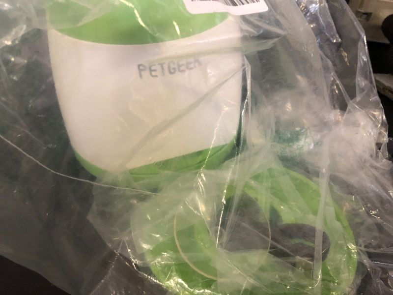 Photo 1 of PETGEEK Automatic Dog Treat Dispenser, Dog Puzzle Memory Training Activity Toy- IQ Training Dog Button Feeder, Remote Dog Button Treat Dispenser for Dogs