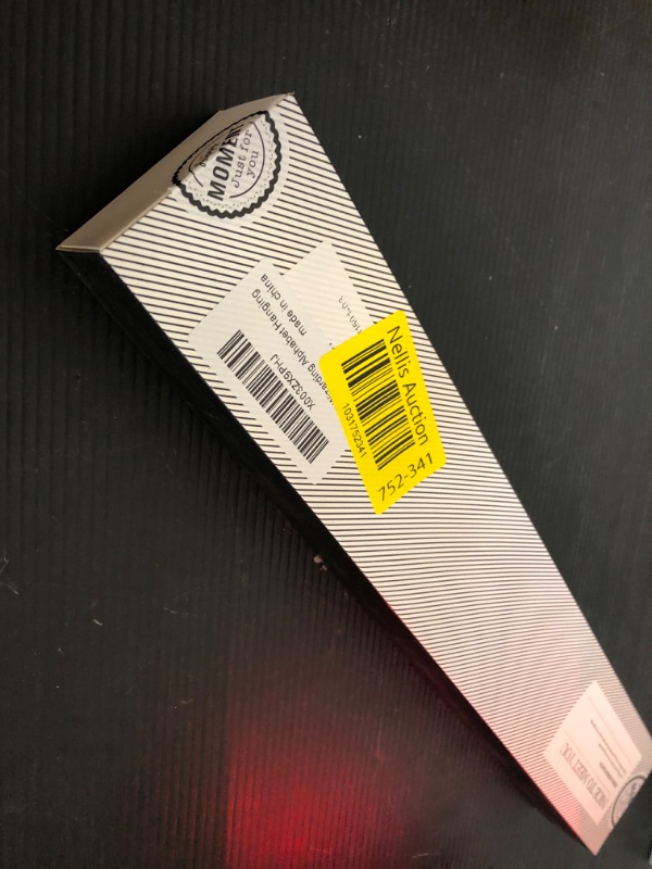 Photo 1 of KAIRNE Wizarding Alphabet Hanging Poster(35x56CM) Sorting Hat,Flying Keys,Owl Witchcraft World Theme Prints Wood Magnetic,Positive abc Wall art Wizards Letters Gifts for Toddlers Kids Classroom Decor