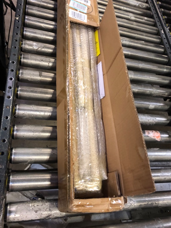 Photo 1 of IronJiaZu Gold Wall Clothing Rack Wall Mount clothes Rack,Heavy Duty Pipe Clothing Rack Retail Display Hanging Rod for Closet Storage,Laundry Room(Gold)