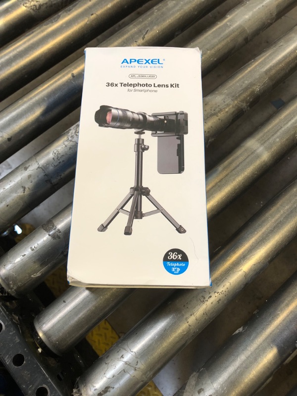 Photo 3 of APEXEL High Power 36X HD Telephoto Lens, Telephoto Mobile Cell Phone Lens with Tripod for iPhone 15/14/13 Pro, Samsung and Most Smartphone