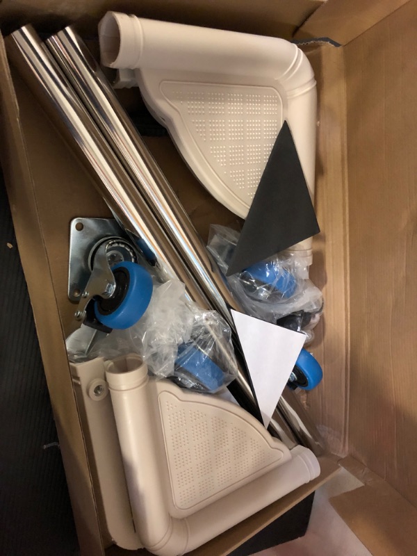 Photo 1 of SPACECARE Mobile Roller with 4 Locking Wheels - Adjustable Furniture Dolly Washing Machine Stand Refrigerator Base Moving Cart