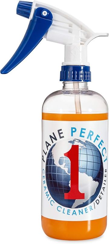 Photo 1 of 1 Aviation Grade SiO2 Ceramic Coating Spray - 16oz, High Gloss Quick Detailer Spray for Airplanes, Cars, Motorcycle, Boat, RV, Advanced Sio2 Hydrophobic Ceramic Spray Wax
