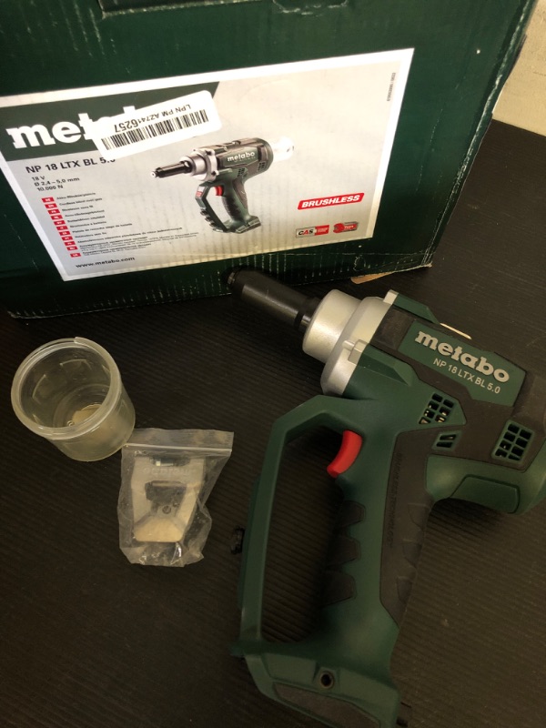 Photo 2 of Metabo 619002890 Cordless Rivet Gun