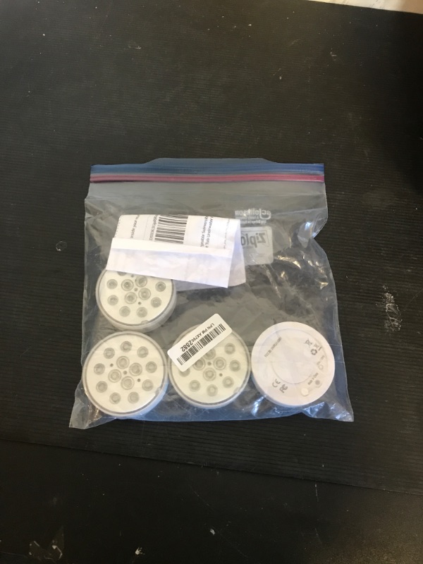 Photo 1 of U UZOPI Pool Lights, Upgraded Rechargeable Submersible LED Lights with Remote IP68 Waterproof 16 Colors Hot Tub Underwater Pool Lights for Above Ground Pool, Bath, Party, Vase 4 Pack