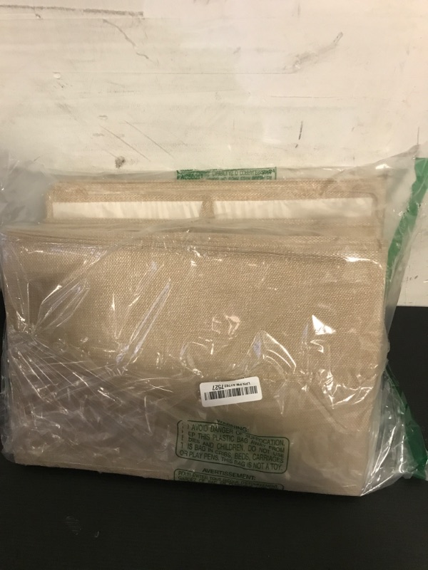 Photo 1 of Hoyula Deep Under Bed Storage Container, 10" Tall Height Underbed Box Bin with Lids 31" Long Large Basket for Under Bed, Bedroom, Dorms, Clothes, Bed sheets, Blankets, 2 Pack, Beige