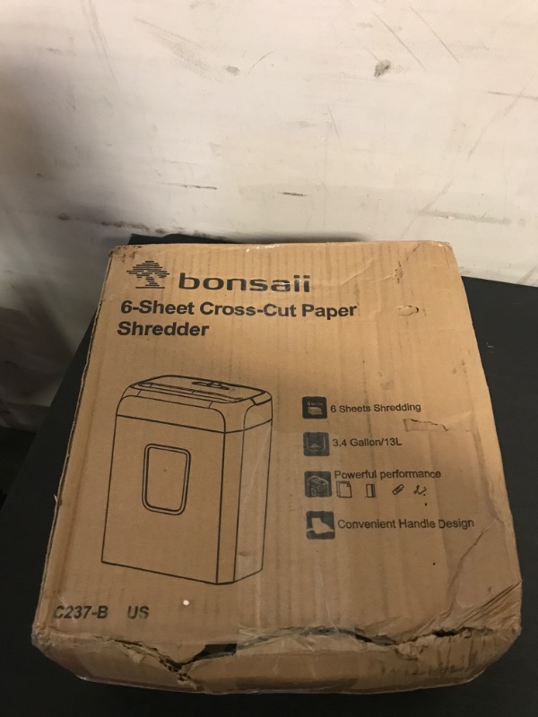 Photo 2 of Bonsaii Paper Shredder for Home Use