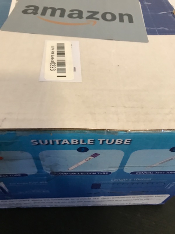 Photo 1 of NEWTRY Mini Centrifuge Machine, 10mlX6 Lab Desktop Centrifuges, Electric Centrifuge, 300-4000r/min, 0-60hours (110V US Plug)