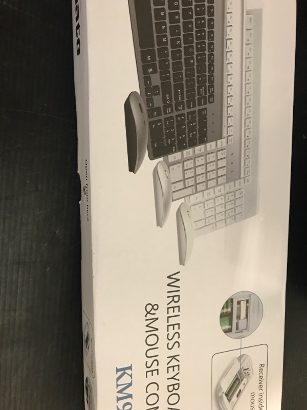 Photo 1 of TopMate Wireless Keyboard and Mouse Ultra Slim Combo