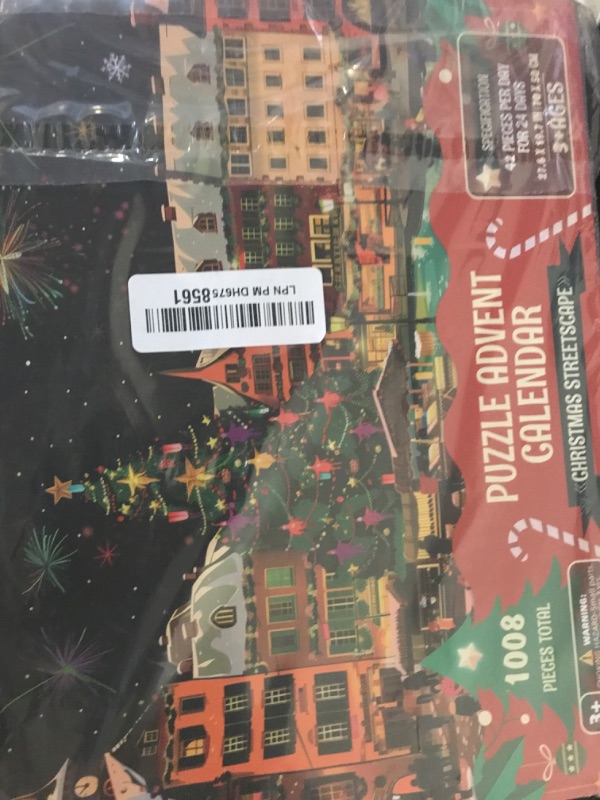 Imdroi Christmas Puzzle Advent Calendar 2024 Christmas Streetscape