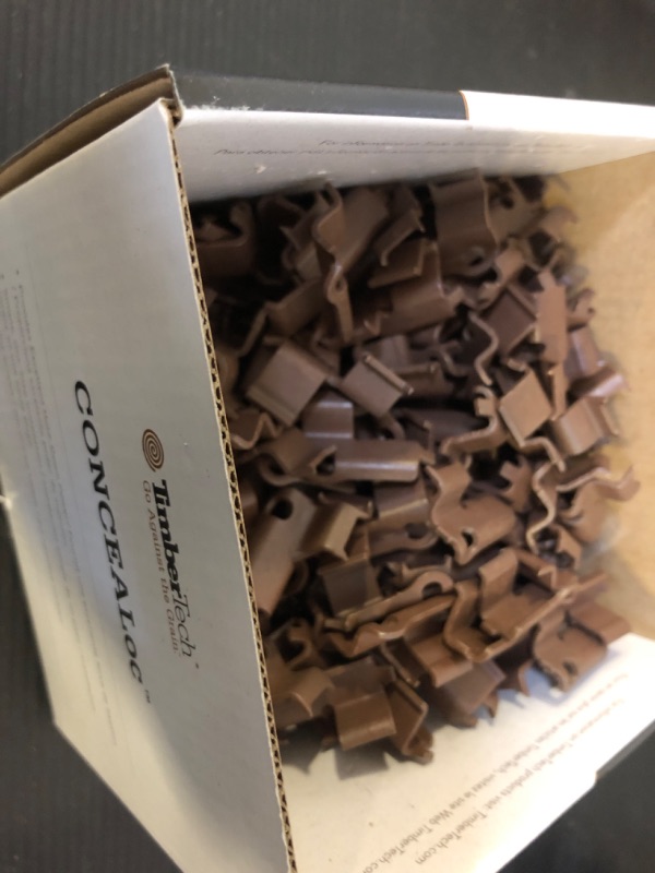Photo 1 of TimberTech CONCEALoc Hidden Fasteners with Screws - Box of 100
