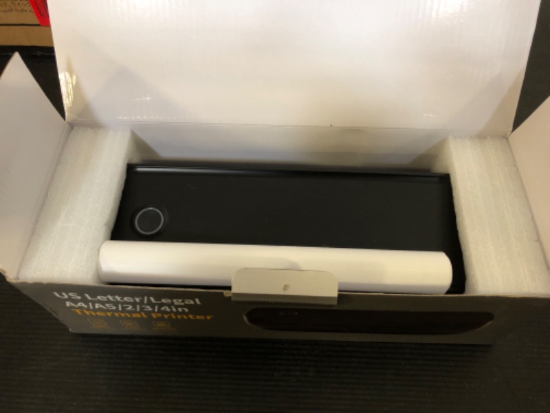 Photo 1 of Portable Printer Wireless for Travel?Bluetooth Thermal Printer Support 8.5" X 11" US Letter and Legal