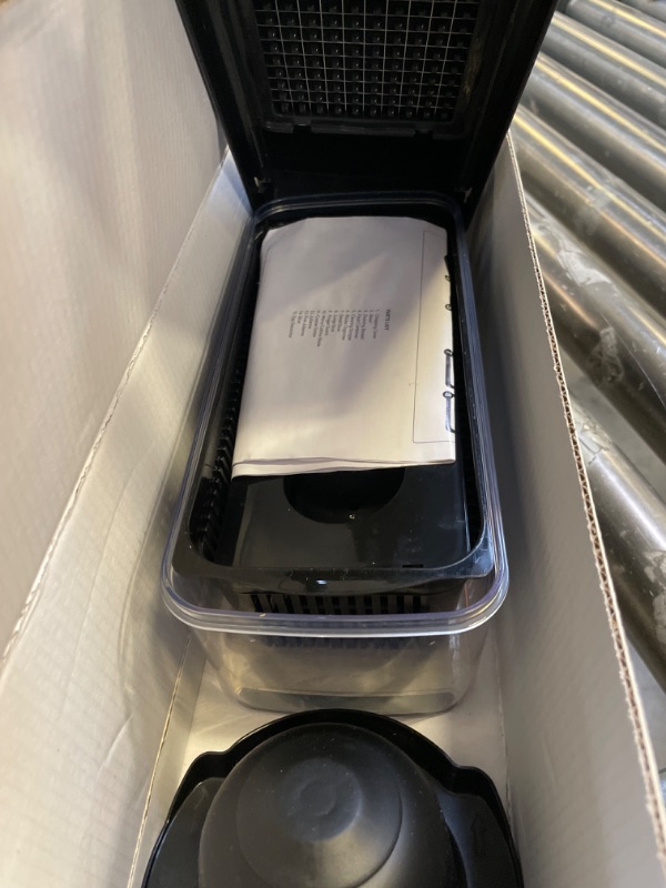 Photo 1 of PrepNaturals 8 in 1 Vegetable Chopper With Container, Mandoline Slicer For Kitchen, Cucumber Slicer, Veggie Chopper Vegetable Cutter, Food Chopper, Salad Chopper, Onion Vegetable Slicer (Black)