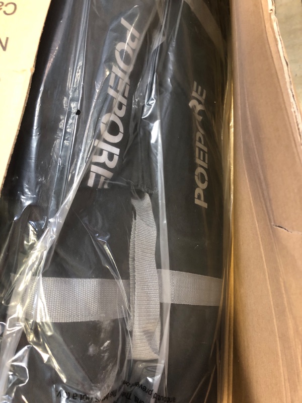 Photo 1 of POEPORE 2-Pack Reclining Camping Chair with Removable Footrest Lounge Chair with Headrest, Cotton Cushion, Portable Adjustable Folding Chairs for Adults Grey