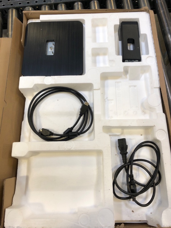 Photo 3 of Amazon Basics - 27 Inch IPS Monitor 75 Hz Powered with AOC Technology FHD 1080P HDMI, Display Port and VGA Input VESA Compatible Built-in Speakers for Office and Home, Black