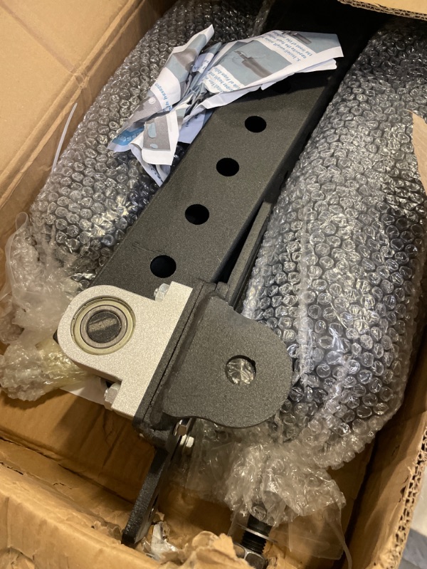 Photo 1 of RISANXUN Leg Extension and Leg Curl Machine, Seated Adjustable Leg Extension Machine for Leg Muscle Training Squat Rack Attachment Suitable for 16mm/ 5/8" Column Aperture- Max Load 600lbs