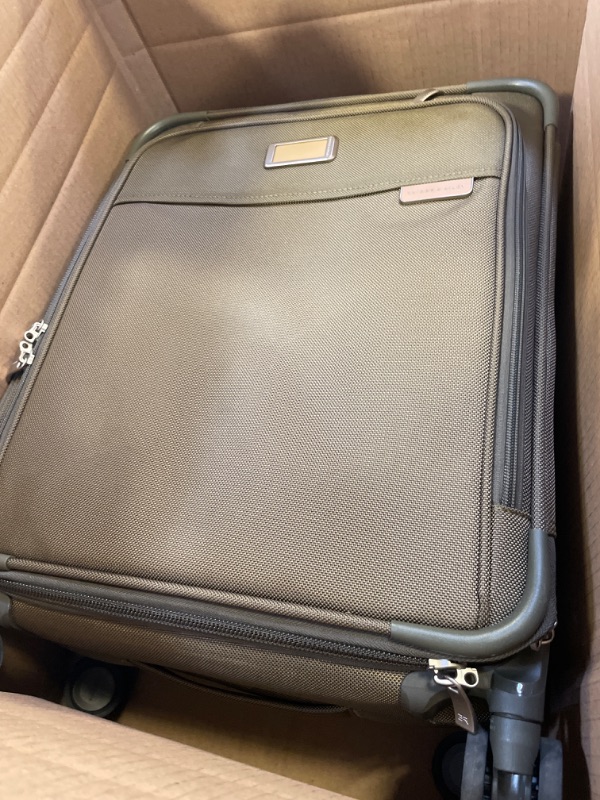 Photo 2 of Briggs & Riley Baseline Spinners, Olive, 21-inch Global Carry-On