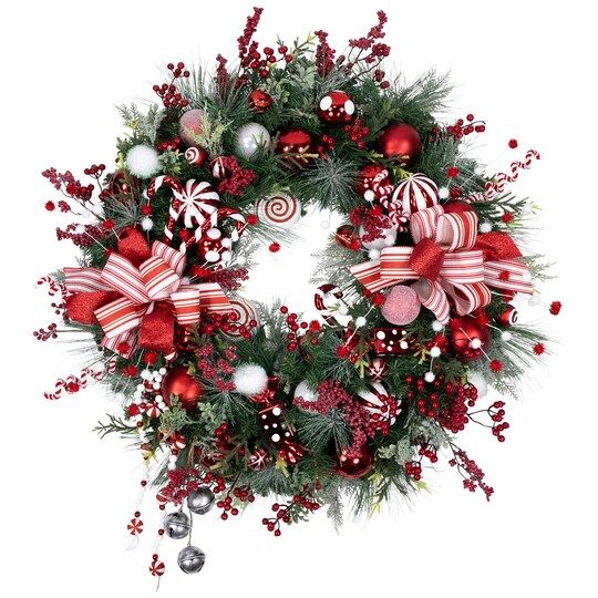 Photo 1 of  Artificial Pine Christmas Wreath 