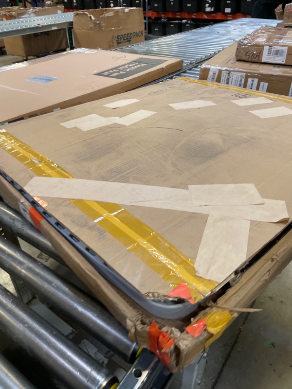 Photo 1 of DWVO 37" Picnic Table, Folding Picnic Tables for Outdoors with Weather Resistant Resin Tabletop & Stable Steel Frame for Yard Patio Lawn Party, White