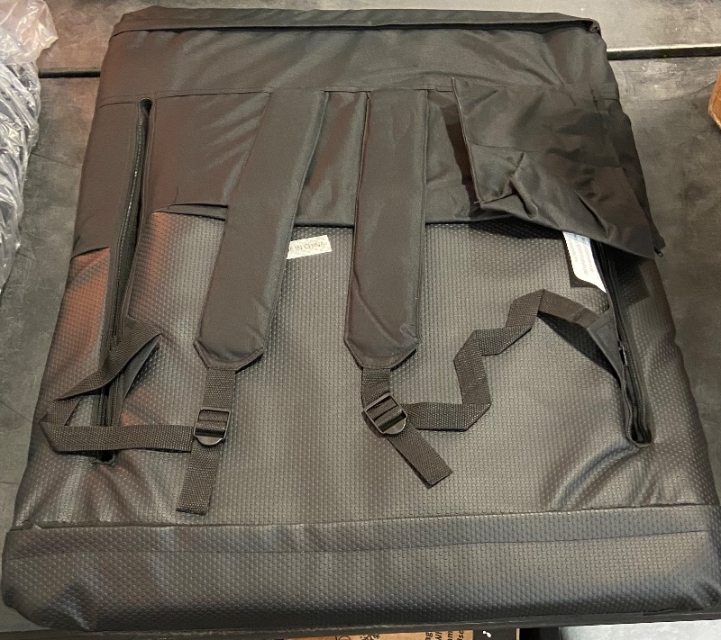 Photo 1 of Heated Bleacher Seat DC 7.4V Port,Portable Stadium Chairs for Bleachers with Back Support, 4 Pockets, Adjustable Arms,6 Reclining Positions Thick Cushion Heated Seats- Power Bank Not Included
