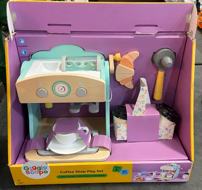 Photo 2 of Coffee Shop Play Set Pretend Kitchen Accessories