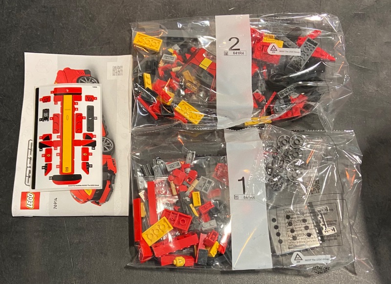 Photo 2 of ** Damaged Box**  LEGO Speed Champions Ferrari 812 Competizione Car Toy 76914