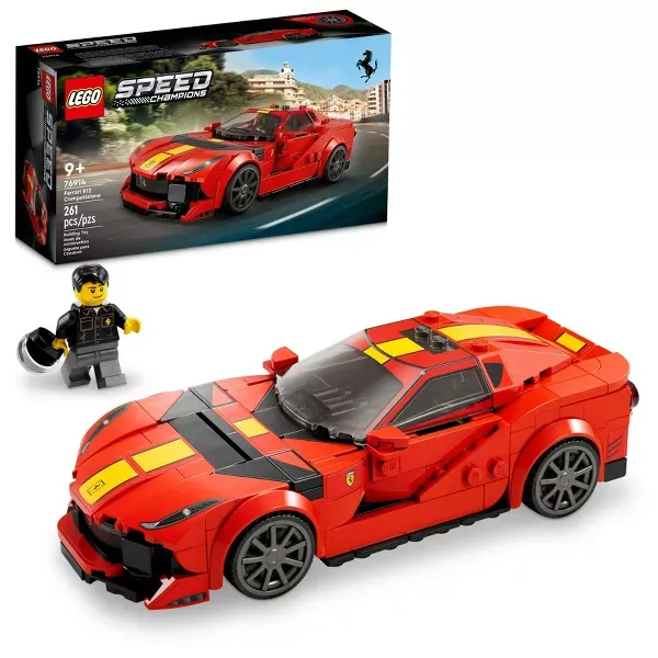 Photo 1 of ** Damaged Box**  LEGO Speed Champions Ferrari 812 Competizione Car Toy 76914