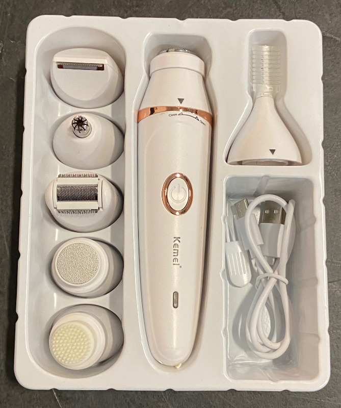 Photo 2 of Hair Removal for Face, 3.0, Face Epilator for Women Facial Hair, 7-in-1 USB Charging Dynamic and Long-Lasting Hair Removal Device is Available Throughout The Body