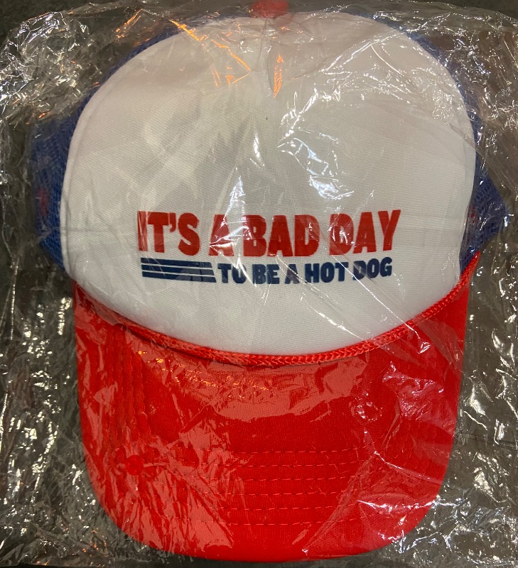 Photo 1 of Catnip Clipart | It's a Bad Day to be a hot Dog | Foam Trucker hat