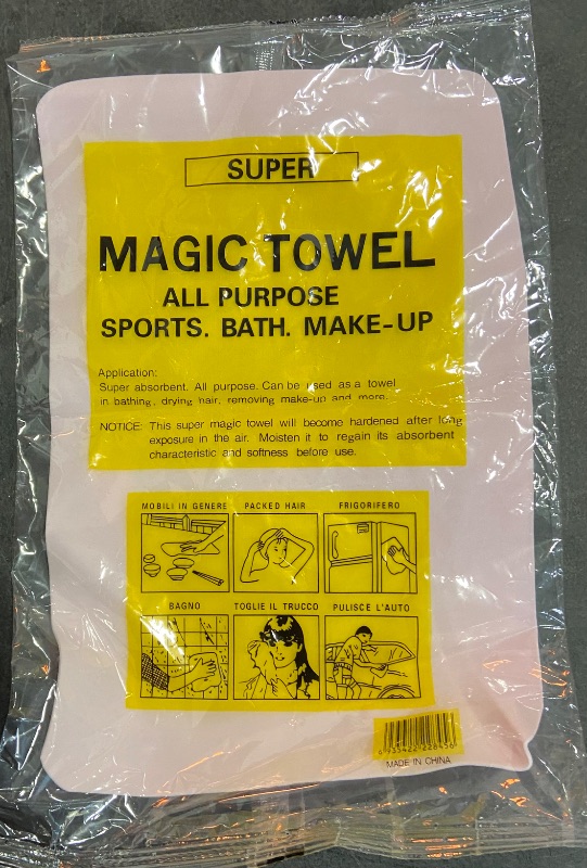 Photo 3 of Magic Kitchen Towel - Reusable, Super Absorbent Cleaning Cloth for Kitchen, Glass, Windows, Car & Multipurpose Use.