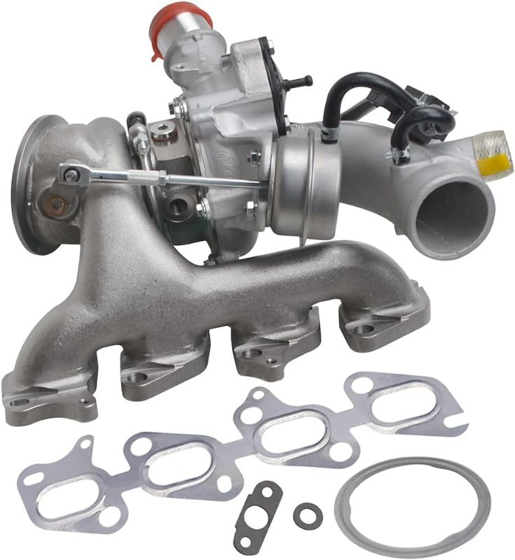 Photo 1 of 55565353 Turbo Turbocharger with Gasket Kit Fit for 2011-2016 Chevy Cruze 2012-2020 Sonic 2015-2019 Trax & 2013 2014 2015 2016 2017 2018 Buick Encore 1.4L GT1446V 667203 781504