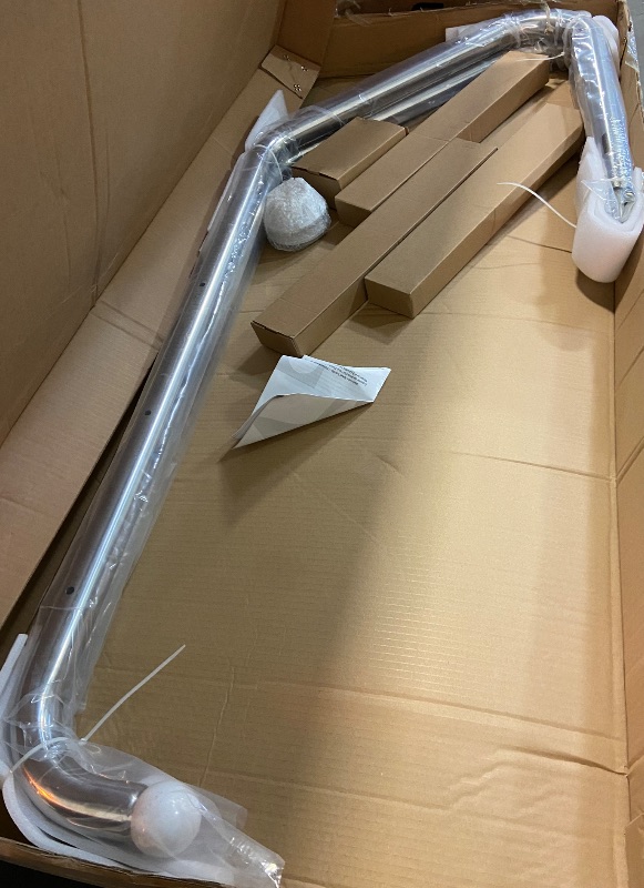 Photo 1 of 3-Step Stainless Steel Swimming Pool Ladder with Anti-Slip Step