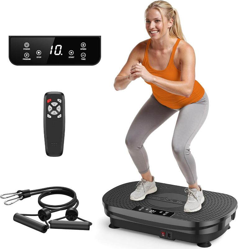 Photo 1 of FEIERDUN Vibration Plate Exercise Machine, Vibration Plate for Lymphatic Drainage, Power Plate Vibration Platform for Weight Loss, Toning & Wellness