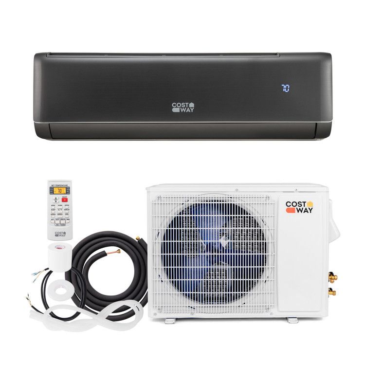 Photo 1 of **Outdoor Unit ONLY**Energy Star Certified 12000 BTU 21 SEER2 208-230V Mini Split Air Conditioner and Heater Gray