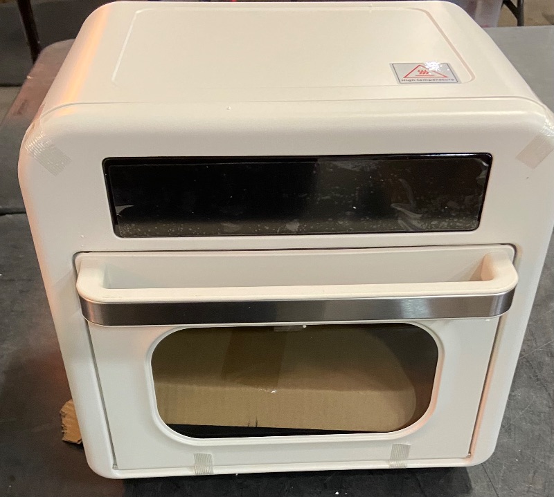 Photo 2 of Air Fryer And Toaster Oven Combo, 15.8qt/15l 360°Convection Cooking Oven Combo w/ 1-60 Min Timer, Countertop Oven w/ 180-430°f, Temp Control, Bake/Broil/Toast/Dehydrate/Reheat, White