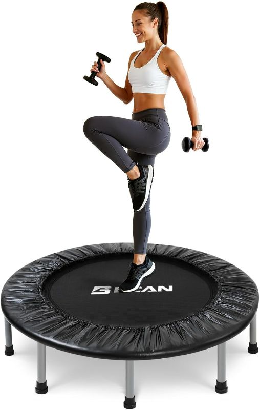 Photo 1 of BCAN 36 Mini Trampoline Rebounder Trampoline for Adults Max Load 170lbs Small Trampoline Exercise Trampoline Fitness Trampoline Indoor/Garden Workout