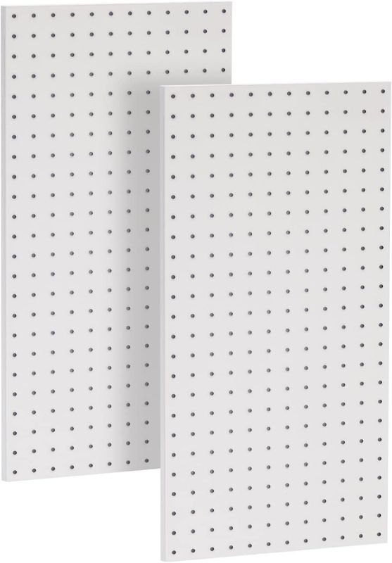 Photo 1 of Ultrawall 2 Pcs Metal Pegboard Wall Panels, Peg Boards for Garage Tool Storage