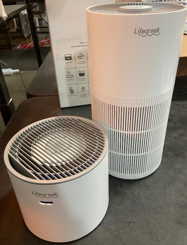 Photo 3 of Air Purifier And Humidifier Combo For Large Room Up to 1084 Ft², 3-Stage Filter Humidifier and Air Purifier in One With WIFI & Remote Control - 22Db(Humidification cannot be used alone)