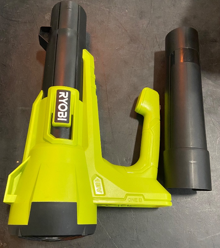 Photo 2 of RYOBI ONE+ 18V 100 MPH 325 CFM Cordless Battery Variable Speed Jet Fan Leaf Blower (Tool Only)