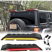 Photo 1 of High Mount Brake Light for Jeep Wrangler JL JK 2007-2023 Led Rear Roof High Wing Tail Light Brake Light/Driving light/Turn Signal Light/Reversing Light