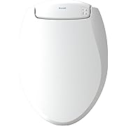 Photo 1 of Brondell L60-EW LumaWarm Heated Toilet Seat with Night Light Three Temperature Settings, Gentle Close Lid, Easy Installation, Built-in Controls, Elongated, White